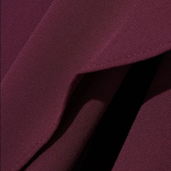 BCBGMaxAzria Plum Ruffle Maxi Dress - Picture 5 of 5